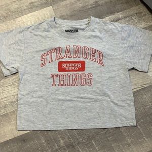 Stranger things crop top